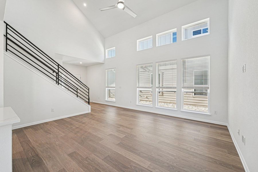 Spacious, unfurnished interior of a new home in Porter Country, Buda (Image 23). Spacious, unfurnished interior of a new home in Porter Country, Buda (Image 23).