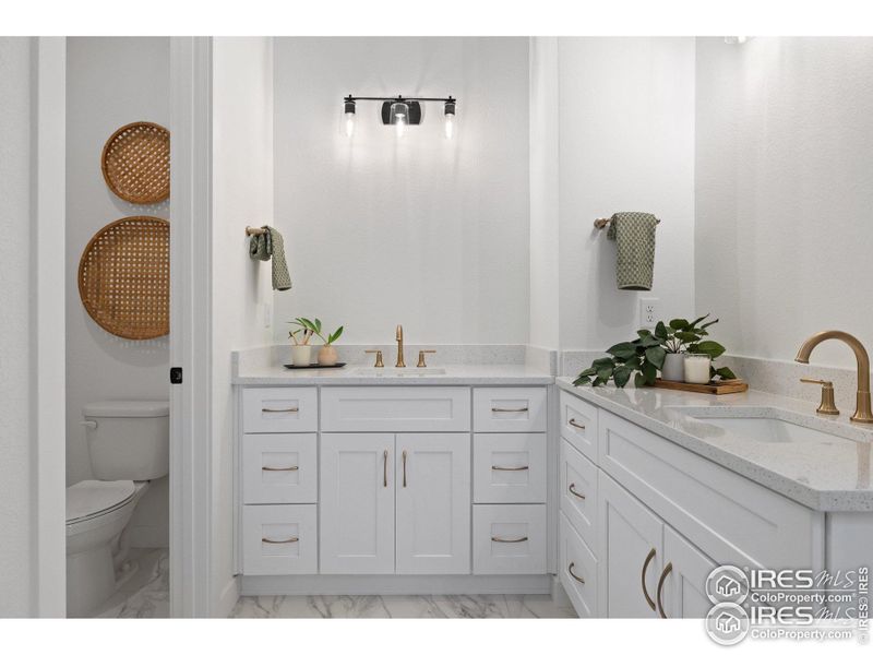 Furnished interior view inside a new home in Westerly, Erie (Image 12).