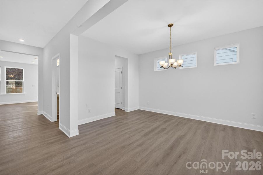 Entrance and Dining Room