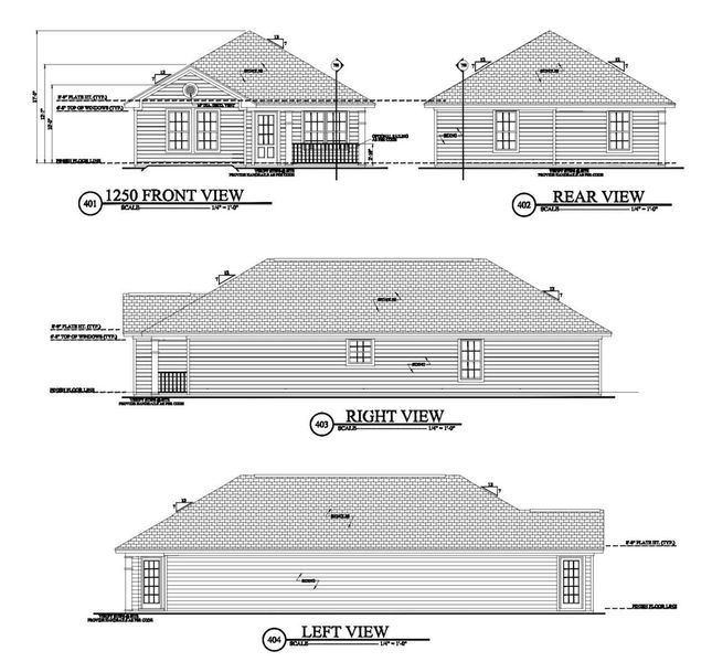 Exterior rendering of this home design in , Walterboro, SC (Image 5). Exterior rendering of this home design in , Walterboro, SC (Image 5).