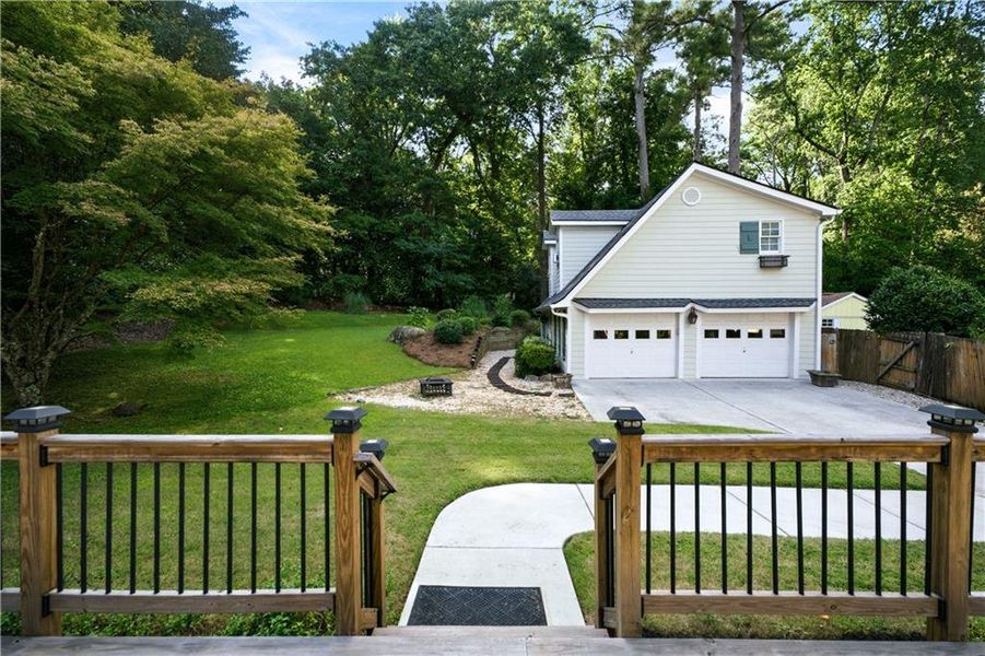 Front exterior of a new home in , Decatur, GA, highlighting curb appeal (Image 28).