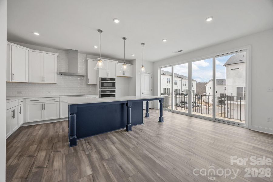 Furnished interior view inside a new home in , Charlotte (Image 9).