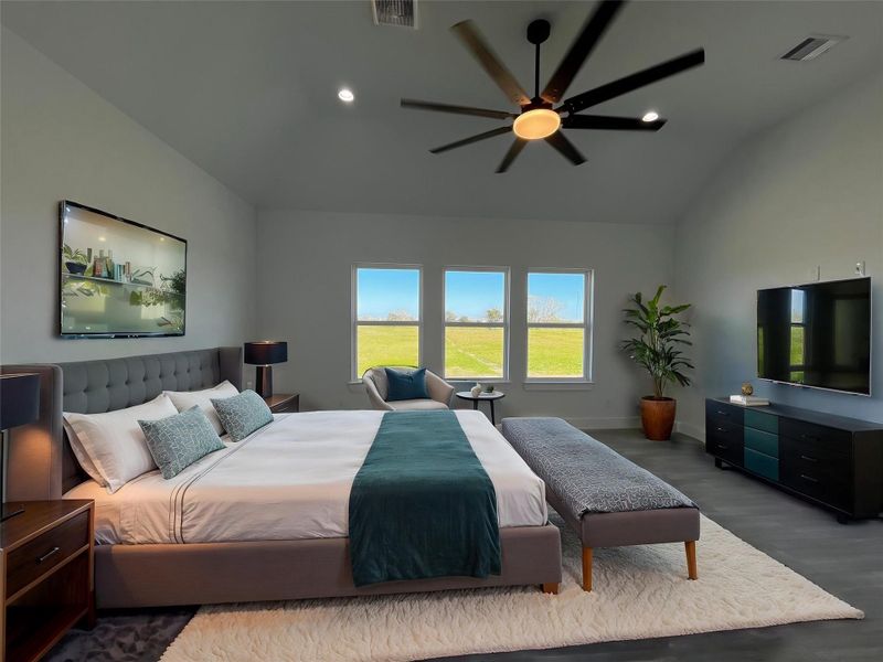 Mock Main Suite Furniture (Not included)