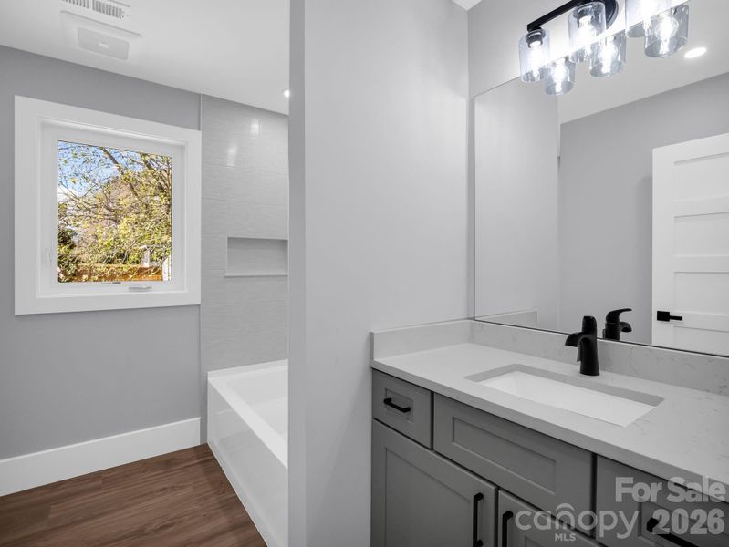 Furnished interior view inside a new home in , Asheville (Image 13).