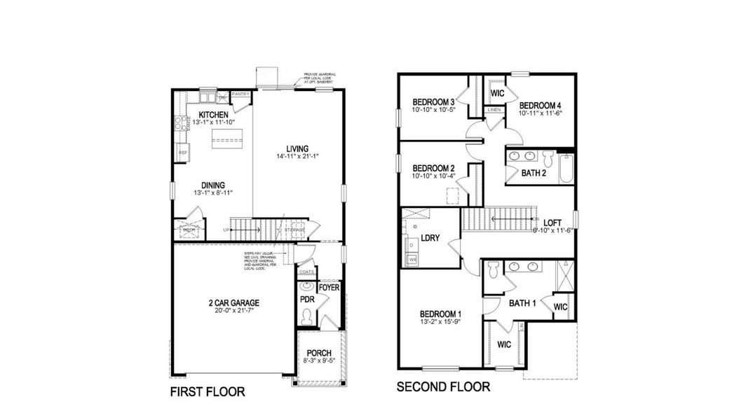 2D floor plan layout of this home in Tailholt, Severance, CO (Image 2). 2D floor plan layout of this home in Tailholt, Severance, CO (Image 2).