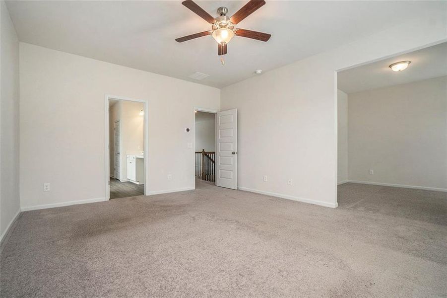 Spacious, unfurnished interior of a new home in , Cartersville (Image 20).