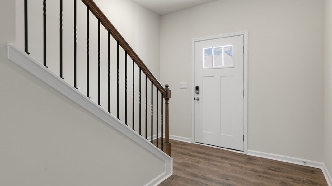 Spacious, unfurnished interior of a new home in The Grove at Matthews Landing, Fuquay Varina (Image 10).