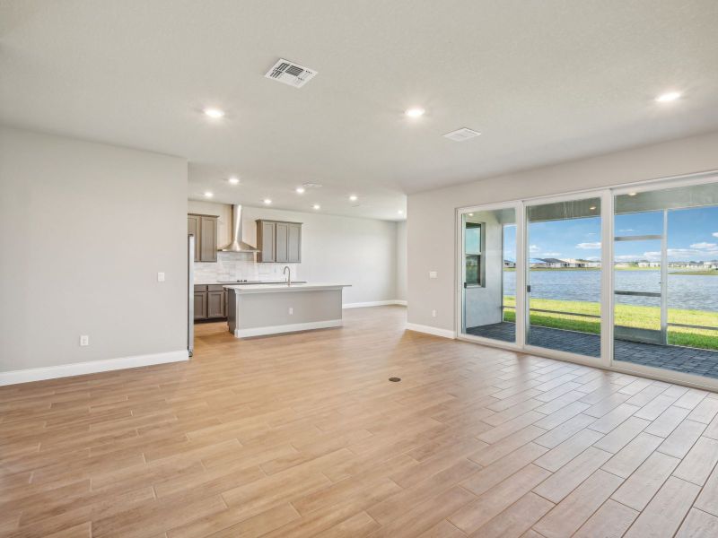 Great Room in the Onyx floorplan at 6406 NW Sweetwood Drive