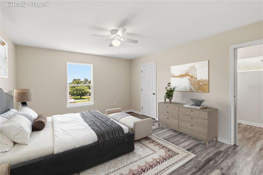 Furnished interior view inside a new home in , Deltona (Image 9).