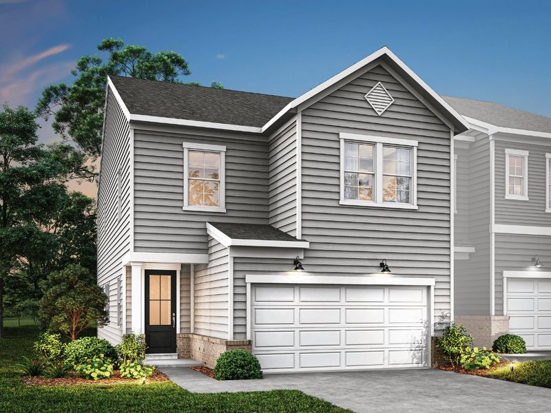 Representative exterior photo of a completed home built from the Stuart by Tri Pointe Homes in Millstone, Cramerton, NC (Image 23). Representative exterior photo of a completed home built from the Stuart by Tri Pointe Homes in Millstone, Cramerton, NC (Image 23).