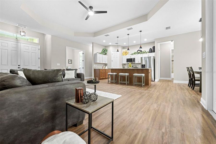 Furnished interior view inside a new home in , Homosassa (Image 9). Furnished interior view inside a new home in , Homosassa (Image 9).