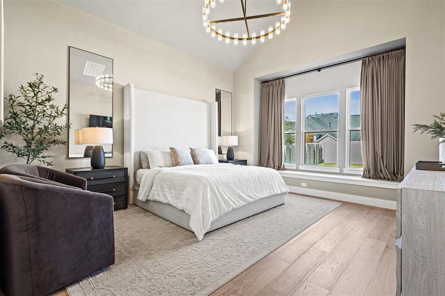 Furnished interior view inside a new home in Painted Tree 60' Series, McKinney (Image 11). Furnished interior view inside a new home in Painted Tree 60' Series, McKinney (Image 11).