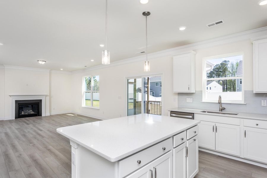 Furnished interior view inside a new home in Daniel Farms, Benson (Image 9).