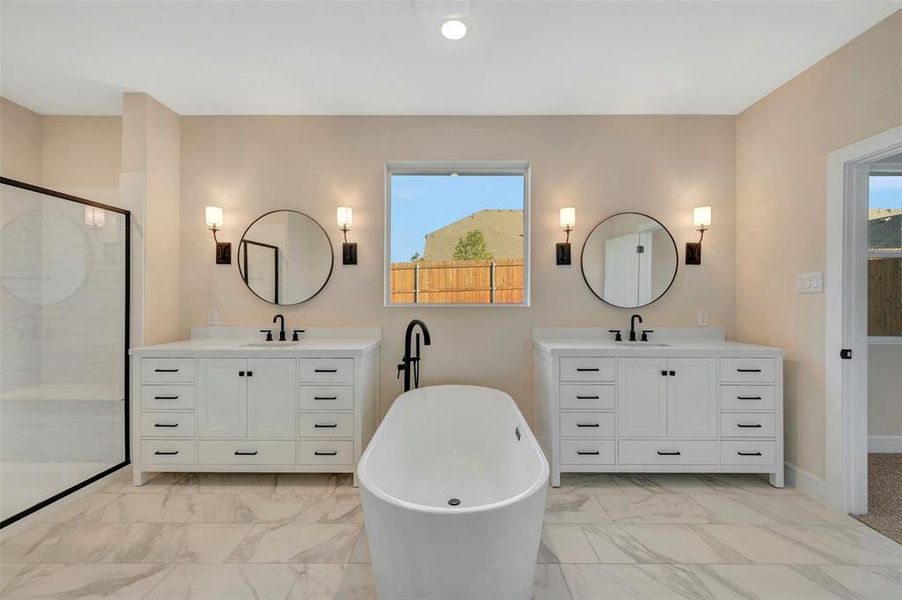 Furnished interior view inside a new home in Elevon, Lavon (Image 12).