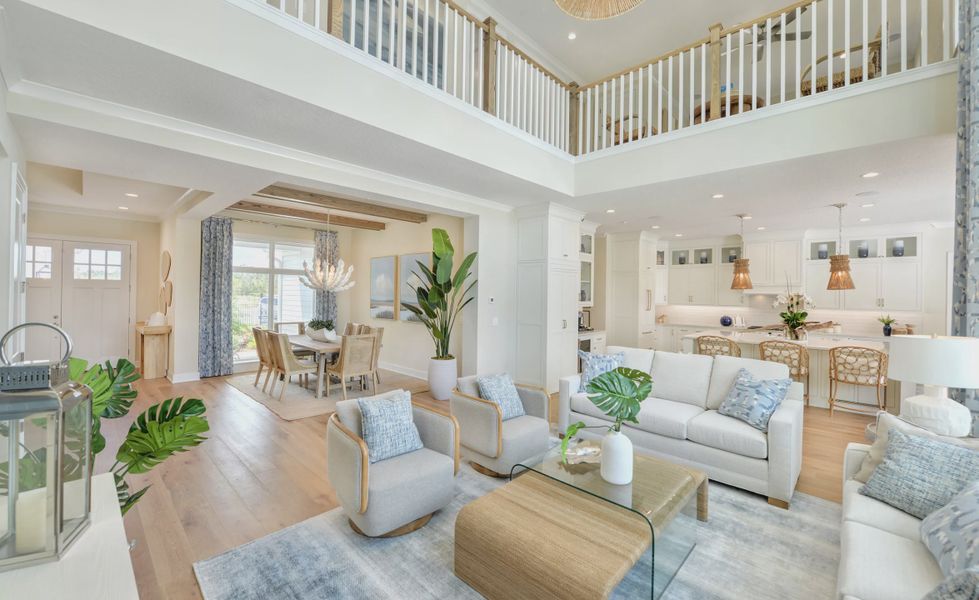 Furnished interior view inside a new home in Courtney Grove, St. Augustine (Image 11). Furnished interior view inside a new home in Courtney Grove, St. Augustine (Image 11).