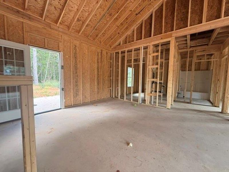 In-progress construction of a new home in , Temple, GA (Image 6).