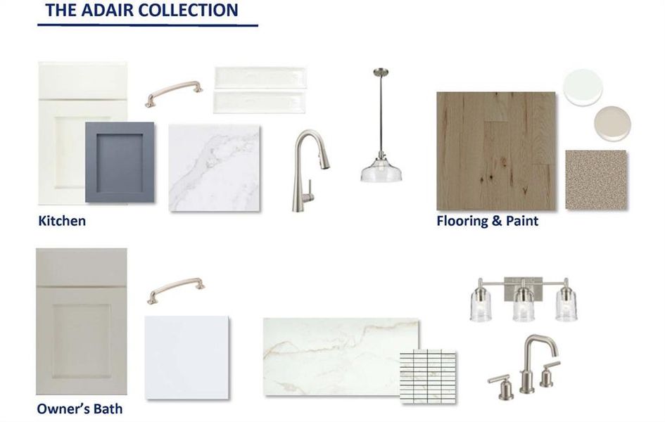 Sample of building materials used in homes in Havencroft, Woodstock (Image 4).