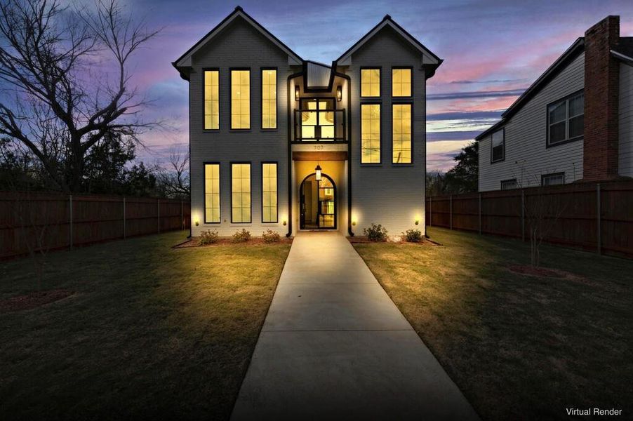 Front exterior of a new home in , Waco, TX, highlighting curb appeal (Image 2).