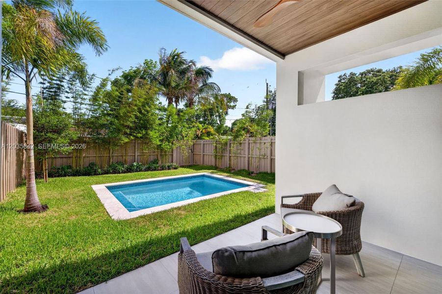 Exterior details and patio area of a home in , Fort Lauderdale (Image 27). Exterior details and patio area of a home in , Fort Lauderdale (Image 27).