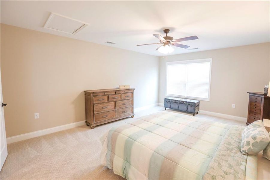 Furnished interior view inside a new home in , Cumming (Image 46). Furnished interior view inside a new home in , Cumming (Image 46).