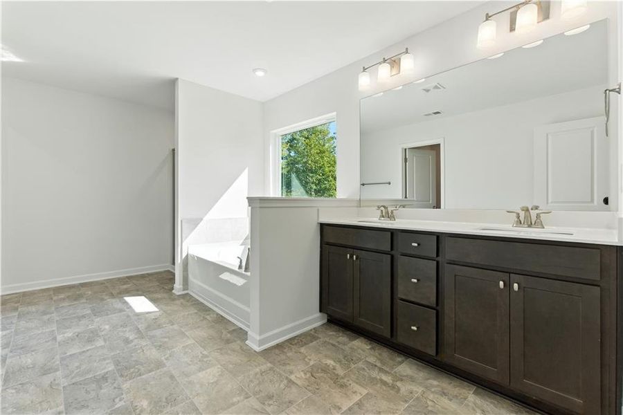 Furnished interior view inside a new home in Maple Village, Adairsville (Image 8).