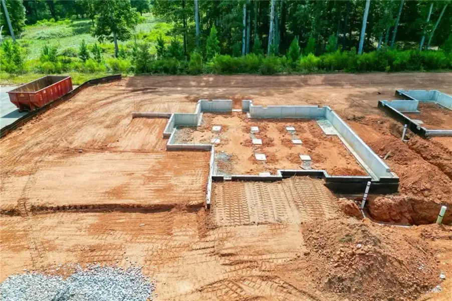 Site preparation for new homesites in , Statham (Image 4). Site preparation for new homesites in , Statham (Image 4).