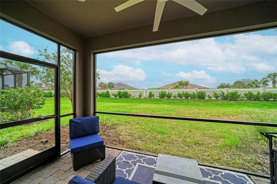 Exterior details and patio area of a home in Esplanade at Azario Lakewood Ranch, Lakewood Ranch (Image 23). Exterior details and patio area of a home in Esplanade at Azario Lakewood Ranch, Lakewood Ranch (Image 23).