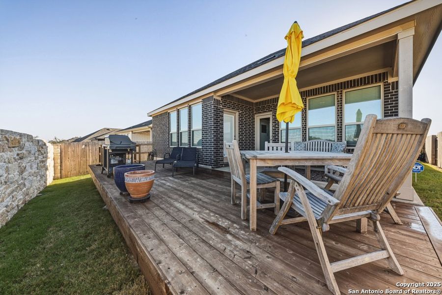 Exterior details and patio area of a home in La Cima, San Marcos (Image 3). Exterior details and patio area of a home in La Cima, San Marcos (Image 3).