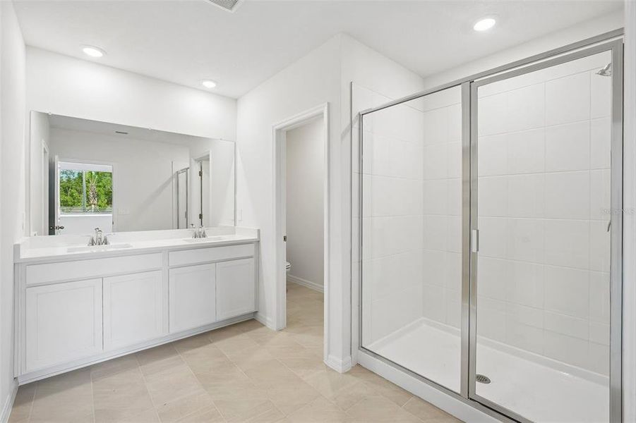 Furnished interior view inside a new home in Pine Ridge Meadows, Hudson (Image 32).