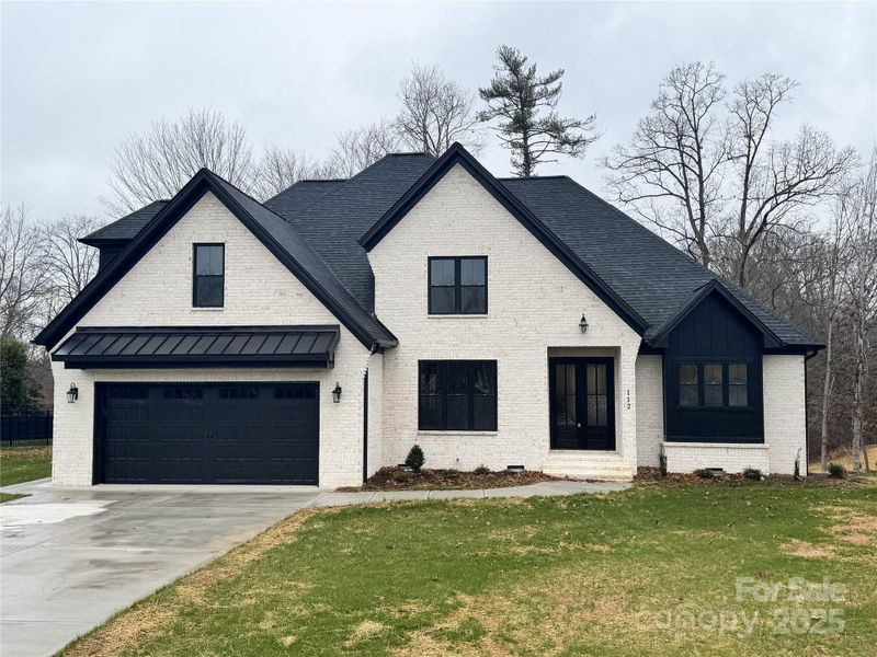 Front exterior of a new home in , Hickory, NC, highlighting curb appeal (Image 2). Front exterior of a new home in , Hickory, NC, highlighting curb appeal (Image 2).
