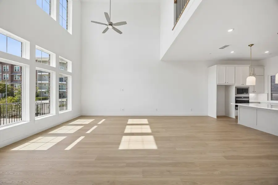 Spacious, unfurnished interior of a new home in Newman Village Townhomes, Frisco (Image 15).