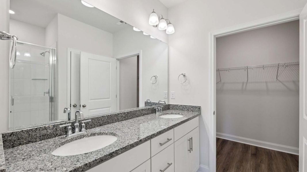 Furnished interior view inside a new home in Blackstone Bay Townhomes, Sherrills Ford (Image 5).