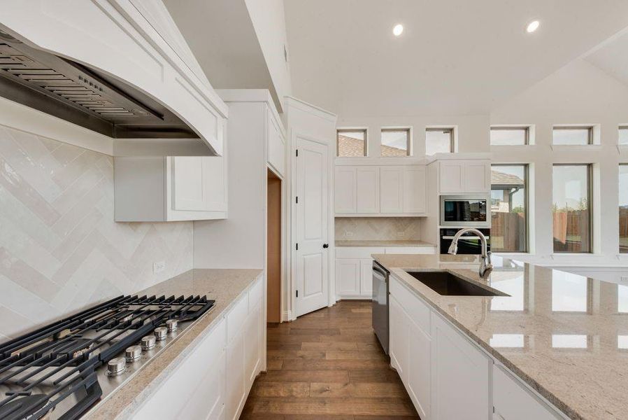 Furnished interior view inside a new home in Park Trails, Forney (Image 6). Furnished interior view inside a new home in Park Trails, Forney (Image 6).