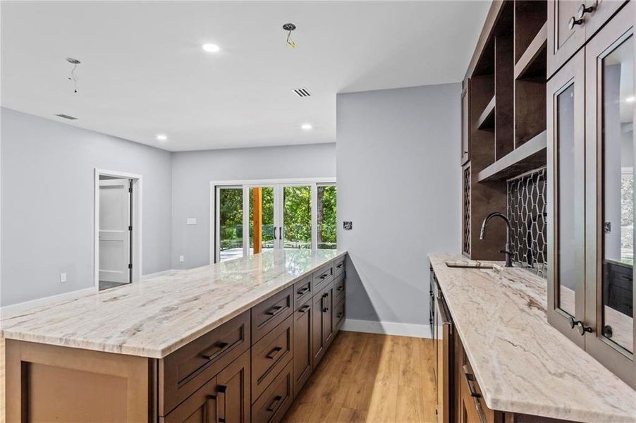 Furnished interior view inside a new home in , Marietta (Image 39).