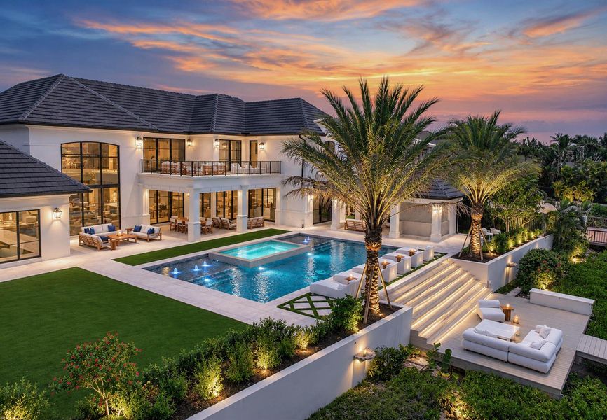 Aerial Backyard