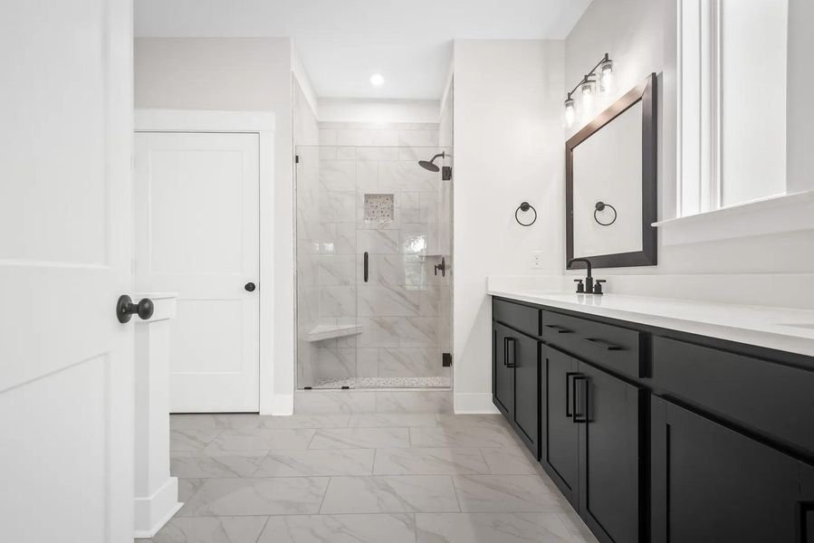 The Dahlia C Primary Suite Bathroom The Dahlia C Primary Suite Bathroom