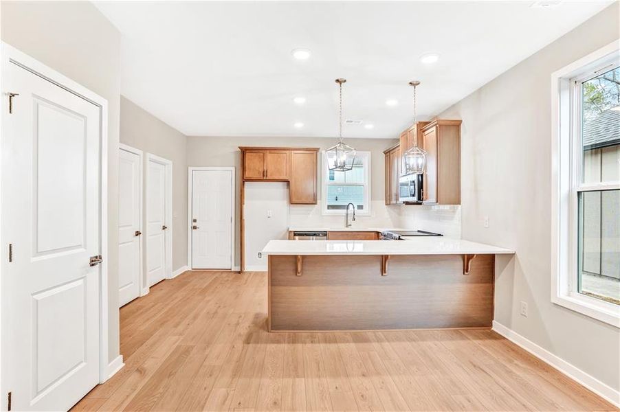 Furnished interior view inside a new home in , Fayetteville (Image 3).