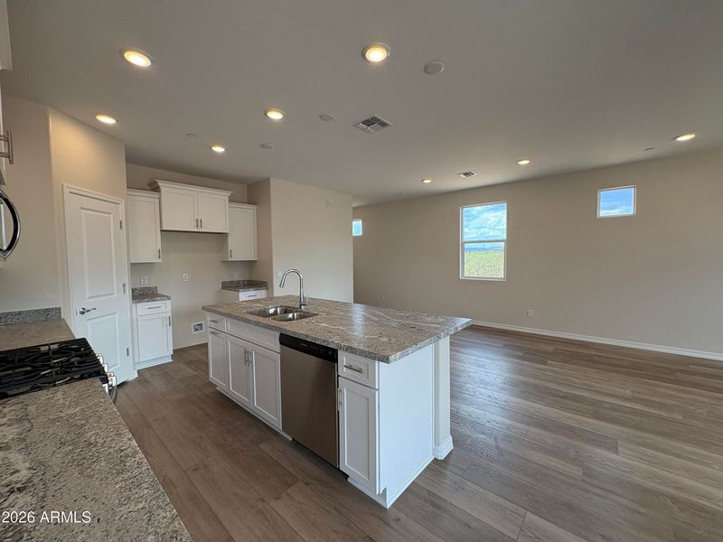 Furnished interior view inside a new home in Vineyards at Cottonwood, Cottonwood (Image 8).