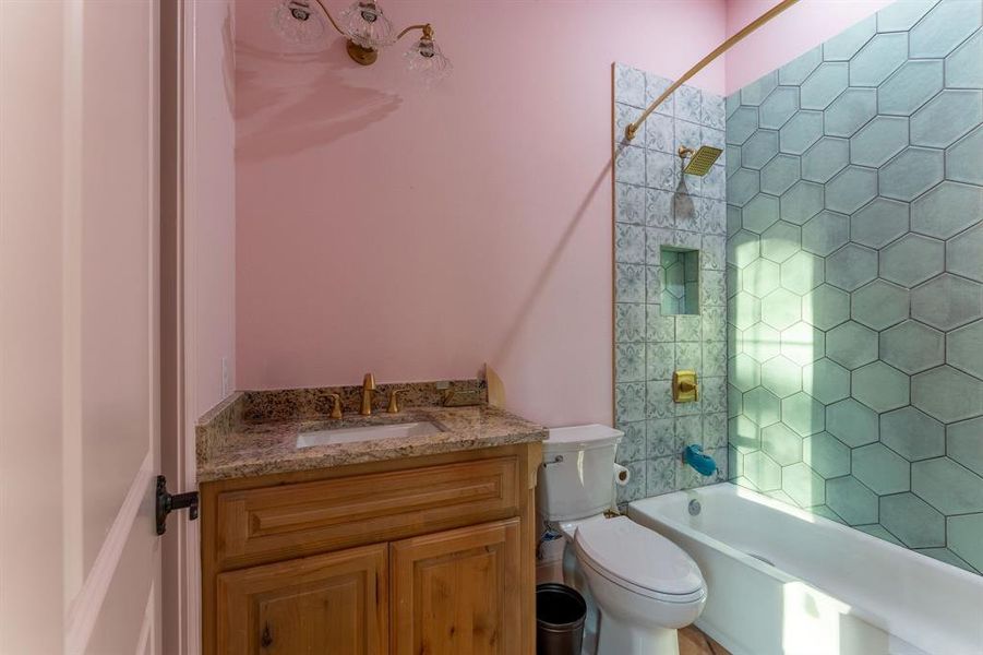 Furnished interior view inside a new home in , Springtown (Image 26).