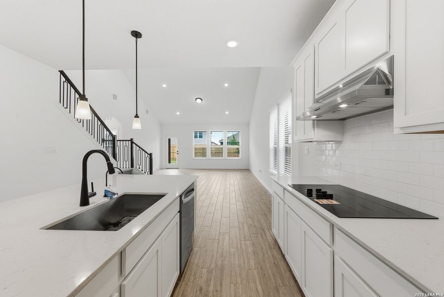 Furnished interior view inside a new home in Horizon Ridge, San Antonio (Image 7).