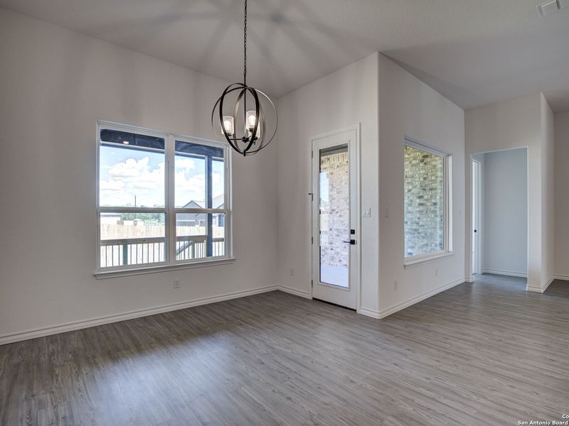 Spacious, unfurnished interior of a new home in The Reserve at Potranco Oaks, Castroville (Image 29).