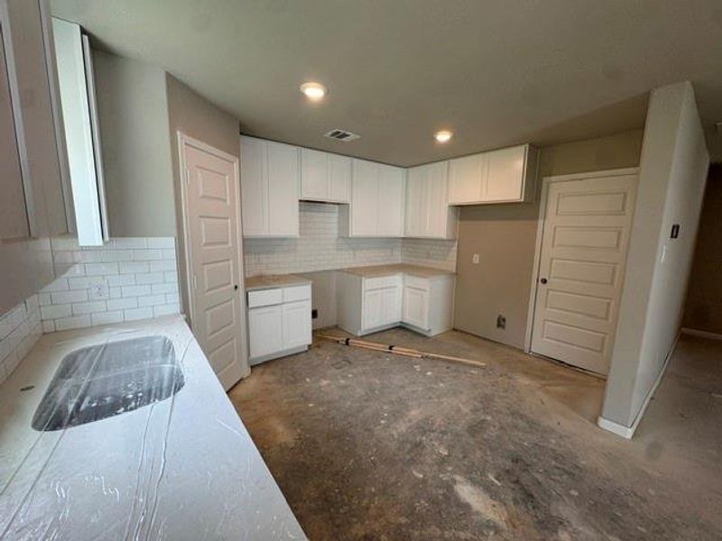 In-progress construction of a new home in Townsend Reserve, Splendora, TX (Image 28).
