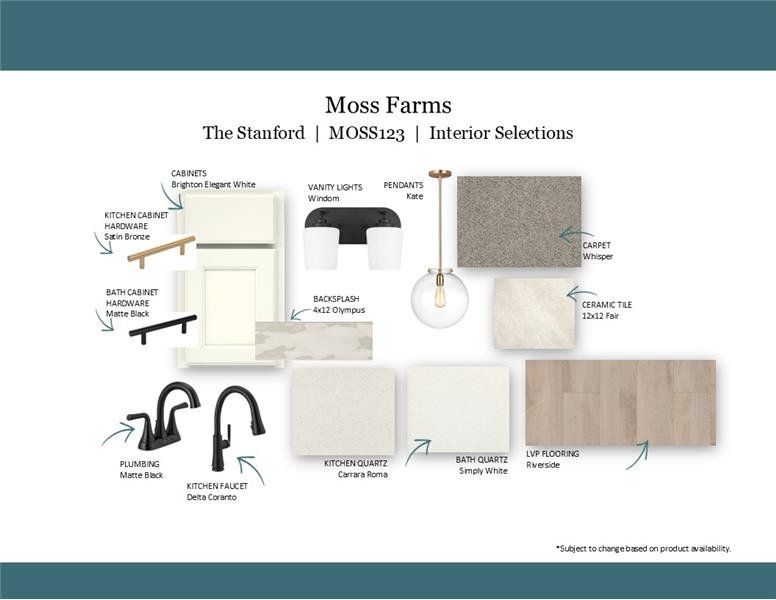 Sample of building materials used in homes in Moss Farm, White House (Image 41).