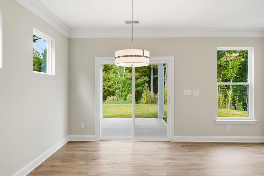 Spacious, unfurnished interior of a new home in Caldwell Forest, Charlotte (Image 16).