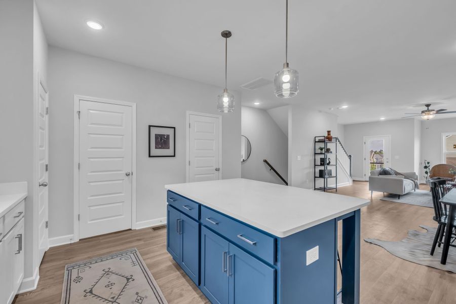 Large Kitchen Island Perfect for Entertaining