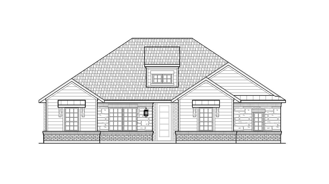 The Aubrey Plan Elevation D The Aubrey Plan Elevation D