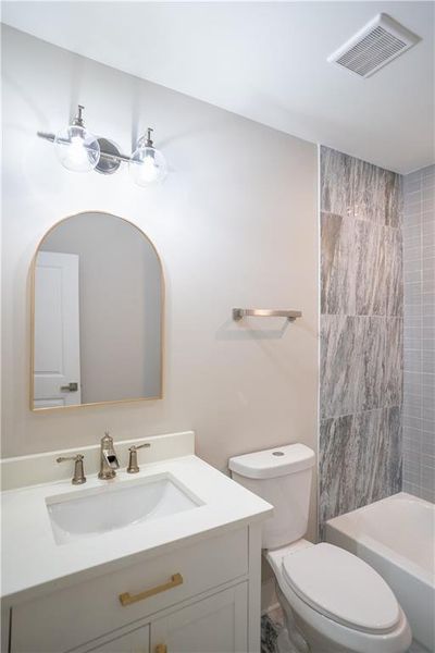 Furnished interior view inside a new home in , Snellville (Image 6).