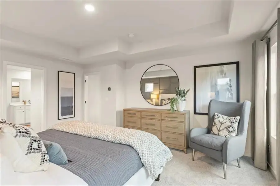 Furnished interior view inside a new home in Brookshire Manor, Canton (Image 17).