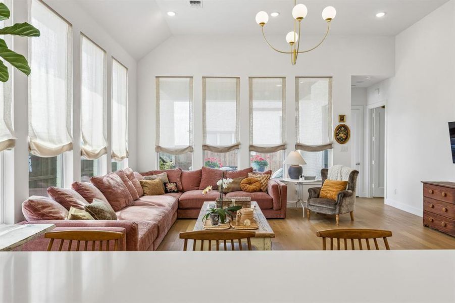 Furnished interior view inside a new home in , Rockwall (Image 25).