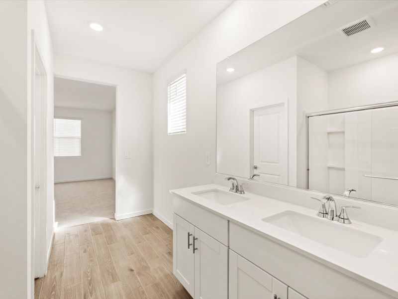 Furnished interior view inside a new home in Bella Vista Farms Estate Series, San Tan Valley (Image 3).